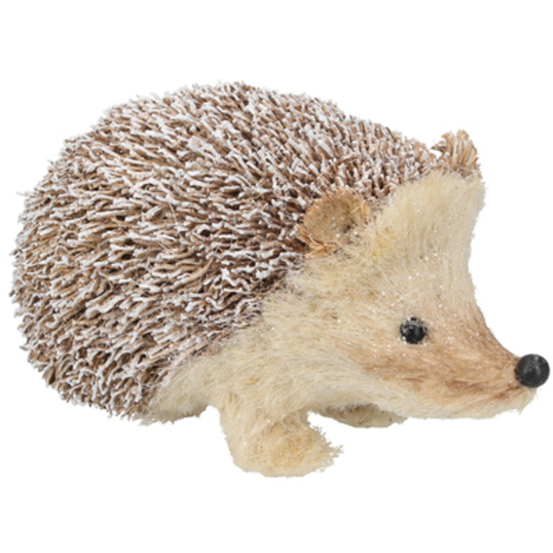 This Christmas ornament of a snowy bristle hedgehog will make a lovely addition to your Christmas decorations. Sure to make everyone smile. Made from bristle. This fesive hedgehog by designer Gisela Graham will delight for years to come. It will compliment any Christmas deccorations and could be sat next to your Christmas Tree or in your hallway or on your mantlepiece at Christmas year after year. Remember Booker Flowers and Gifts for Gisela Graham Christmas Decorations. 
